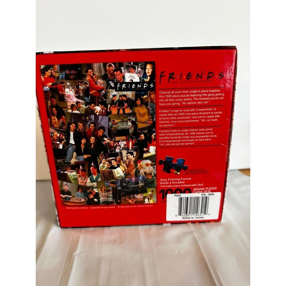 Friends 1000 piece jigsaw puzzle sealed by Aquarius